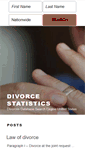 Mobile Screenshot of divorcestatistics.net